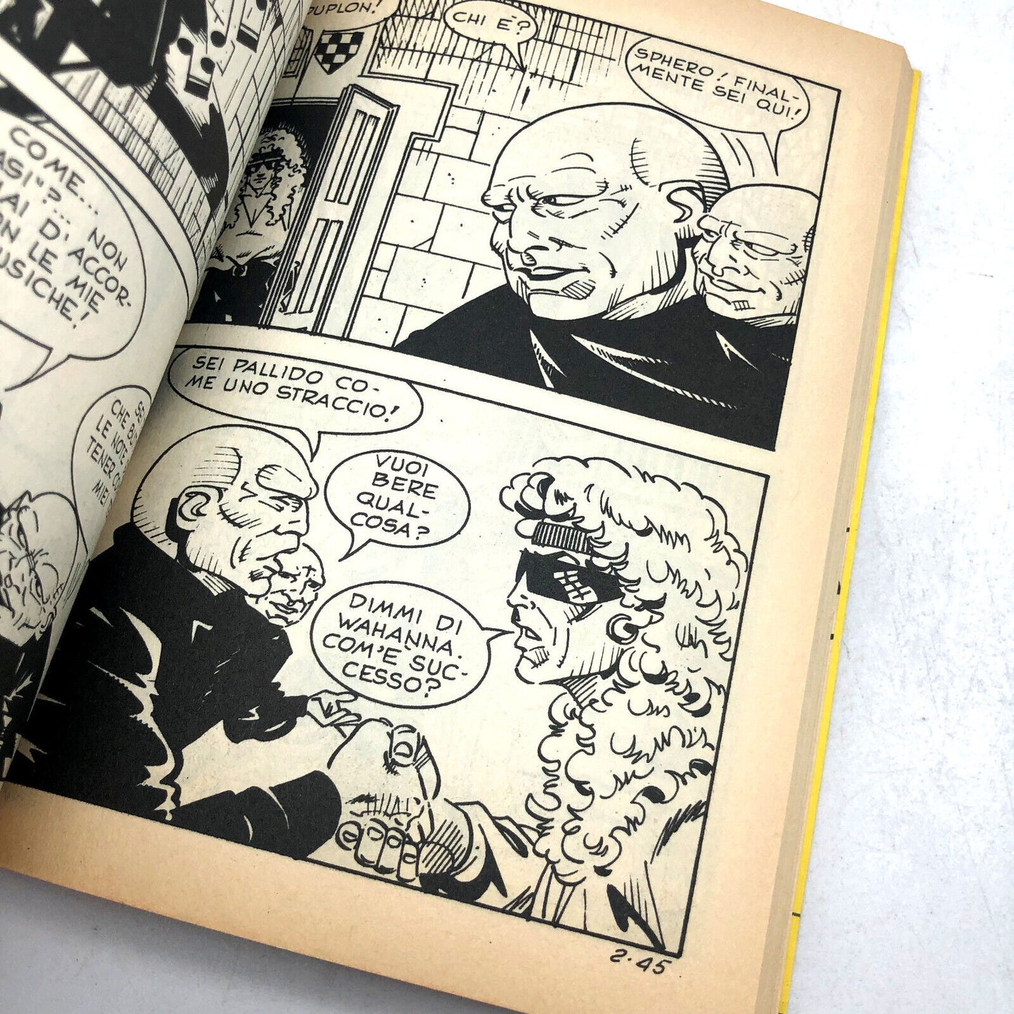 Fumetto Tascabile SPHERO n.2 SCHELETRI in Italiano Horror Rarissimo 1990 Noir
