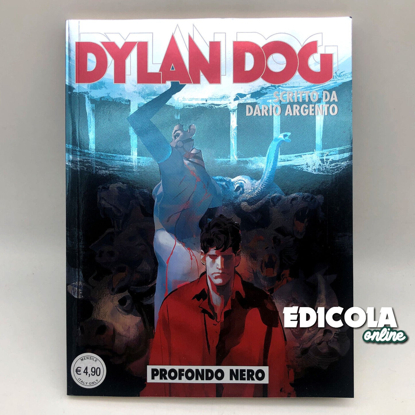 Fumetto DYLAN DOG 383 PROFONDO NERO di DARIO ARGENTO 1 Prima Edizione Originale