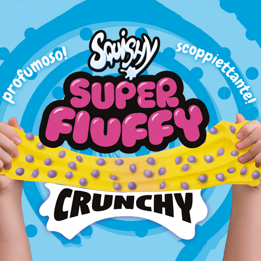 Pot de Slime Antistress SQUISHY SUPER FLUFFY CRUNCHY Parfumé Hobby