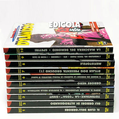 Lot de DYLAN DOG SUPER BOOK Hors Série Hardback Comics Séquence complète