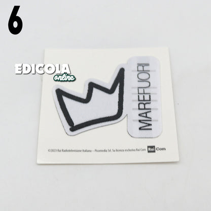 Choisissez le bracelet en silicone avec phrase Patch de la série télévisée SEA FUORI Rai 2023