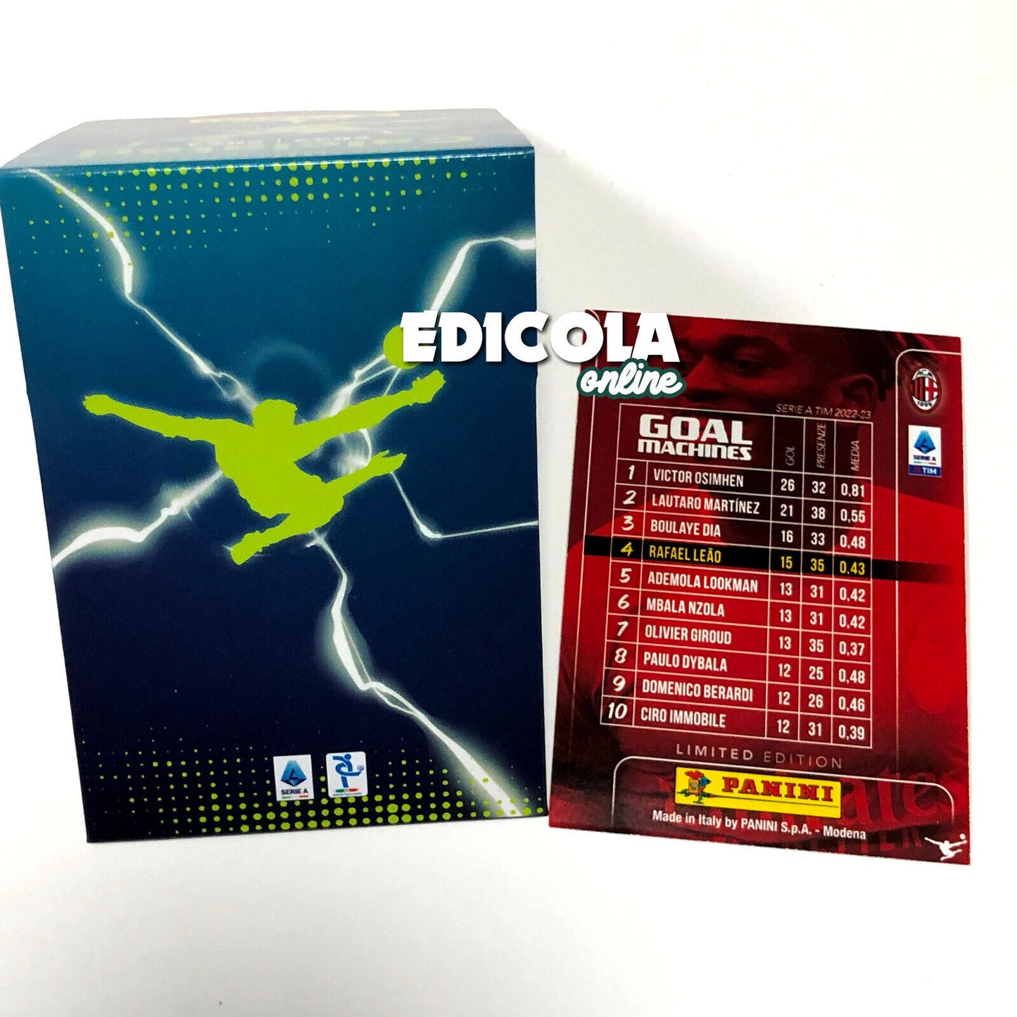 Wählen Sie Ihre GOAL MACHINES 2024 Karte – PANINI FOOTBALLERS 2023-24