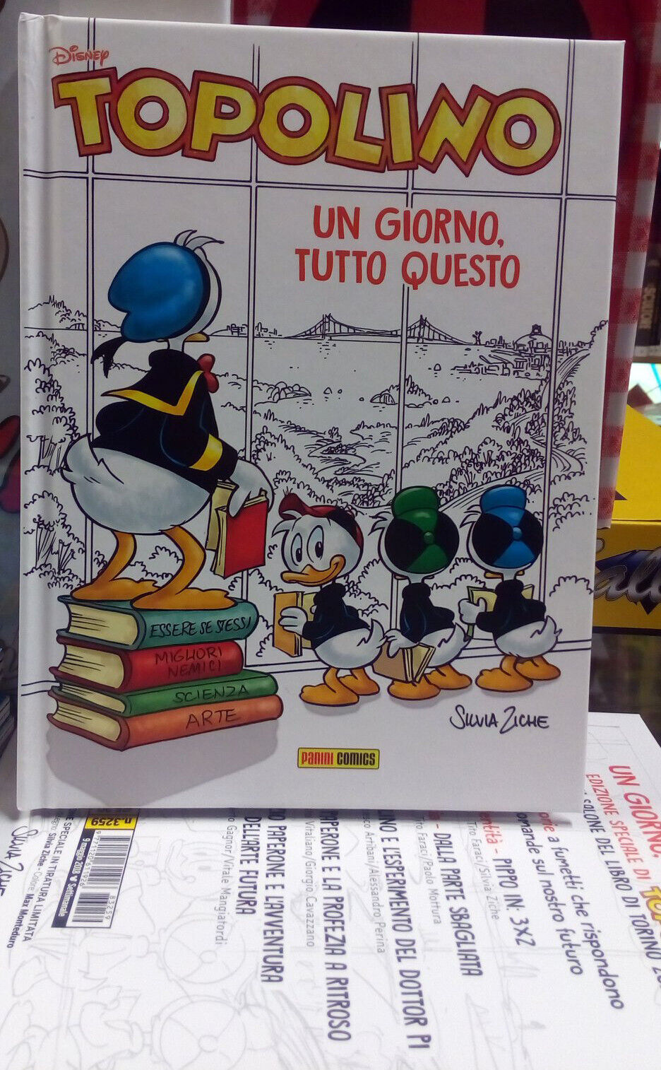 Fumetto TOPOLINO libretto n 3259 Cover Variant Salone del Libro Torino 2018 Raro
