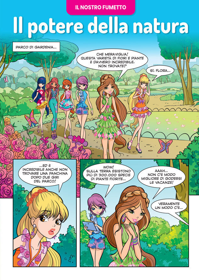 Winx Club Magazine n 208 BD et jeux Bloom figurine poupée