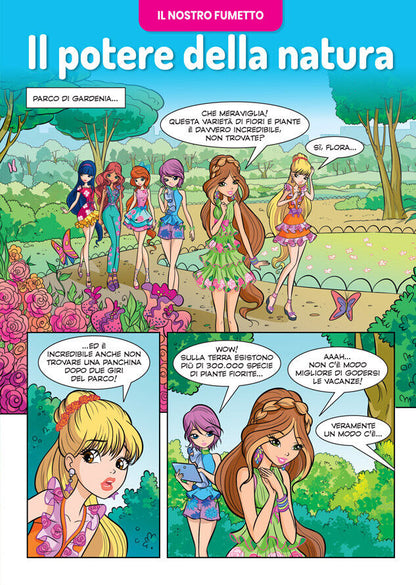 Winx Club Magazine n 208 BD et jeux Bloom figurine poupée