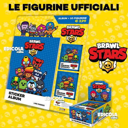 Set Album e/o bustine sigillate di Figurine BRAWL STARS Sticker