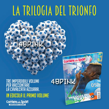 3 Volumes TRILOGIE DE TRIUMPH Livre NAPLES Scudetto Corriere dello Sport encart