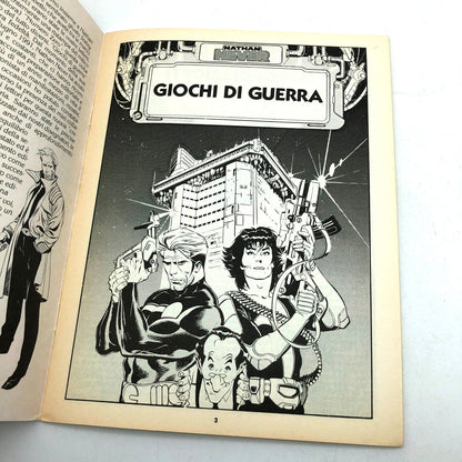 Fumetti di NATHAN NEVER Albetto Giochi di Guerra Speciale Completa Raro Bonelli
