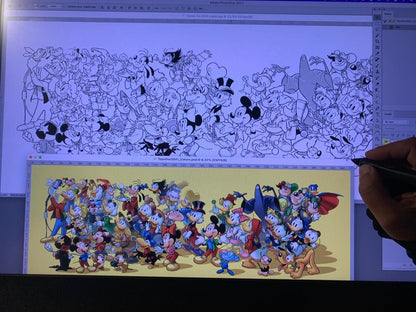 Livret de bande dessinée MICKEY MOUSE n°. 3541 de la collection de couvertures de variantes ROMICS 2023
