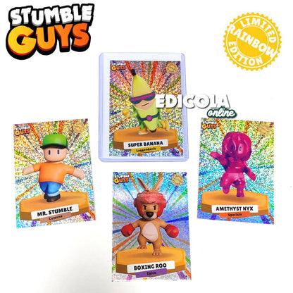 Set RAINBOW Edition Official Card STUMBLE GUYS Limited Banana