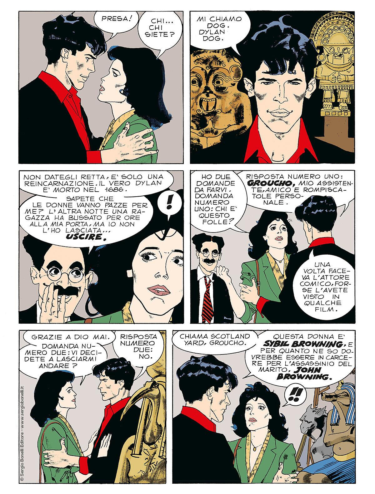 Comic Book Color Reprint of DYLAN DOG #1 Dawn of the Dead +421