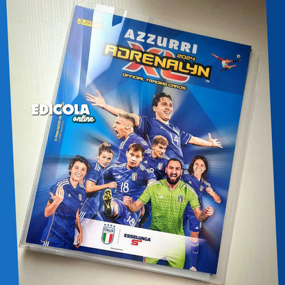 Raccoglitore e/o Bustine Adrenalyn XL AZZURRI Esselunga Calciatori Panini 2024