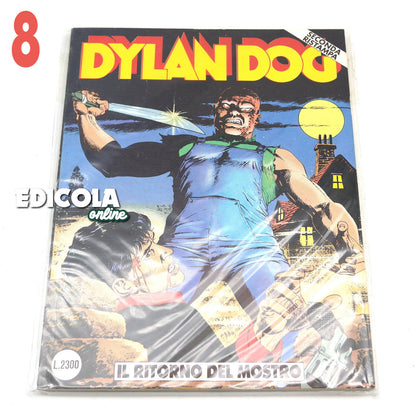 Lot de bandes dessinées DYLAN DOG Deuxième série de réimpression Séquence incomplète Bonelli