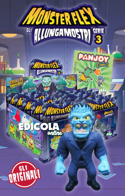 MONSTER FLEX Personnages Série 3 Monsterflex les monstres extensibles Monstres extensibles
