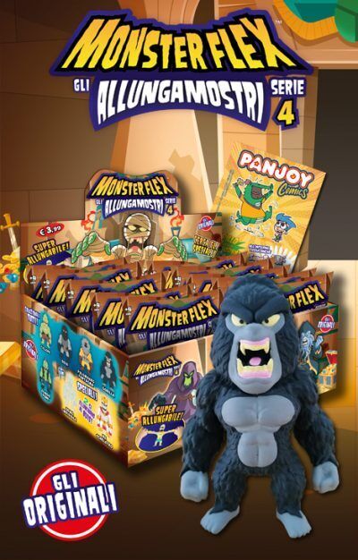 MONSTER FLEX Personnages Série 4 (2021) Monsterflex les Monstres Extensibles Monstres Extensibles