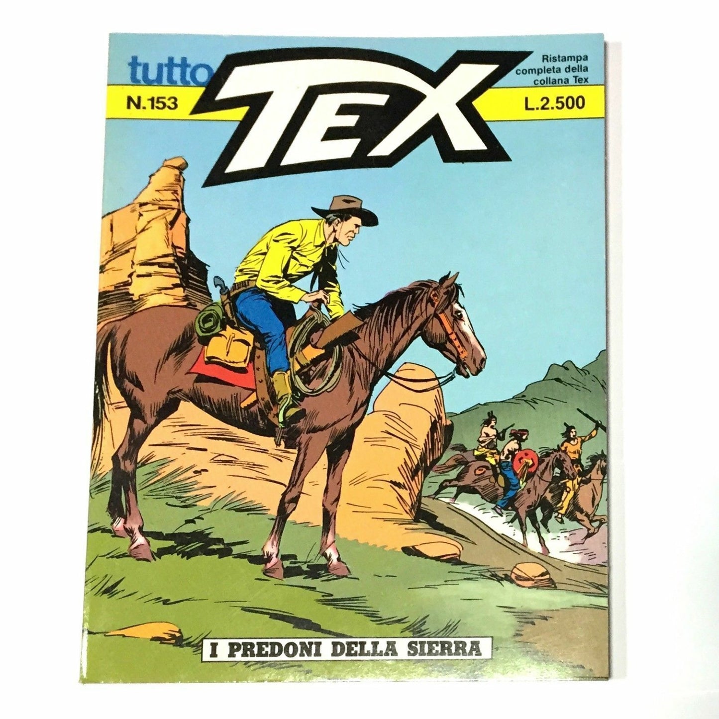 Fumetti Tutto TEX WILLER Ristampa completa della collezione Western lotto Usati