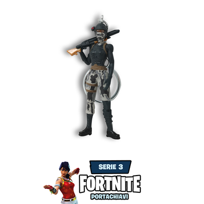 Scegli Portachiavi Personaggi FORTNITE BATTLE ROYALE mini Action Figure 3D Skin