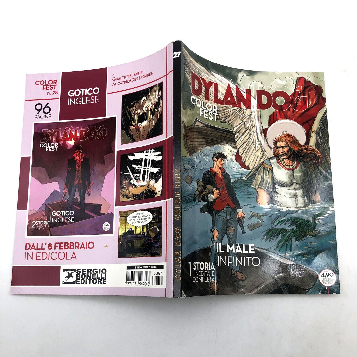 Comics DYLAN DOG COLOR FEST lot 1 first edition Historical Collection in color