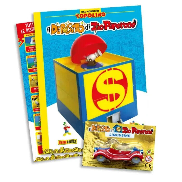 Ensemble 6 Collection Mickey Mouse UNCLE Scrooge's Warehouse Gadgets Disney complets