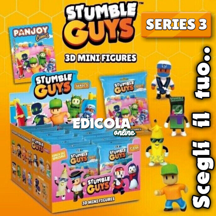 Personnages STUMBLE GUYS - Série 3 - Mini Figurine 3D
