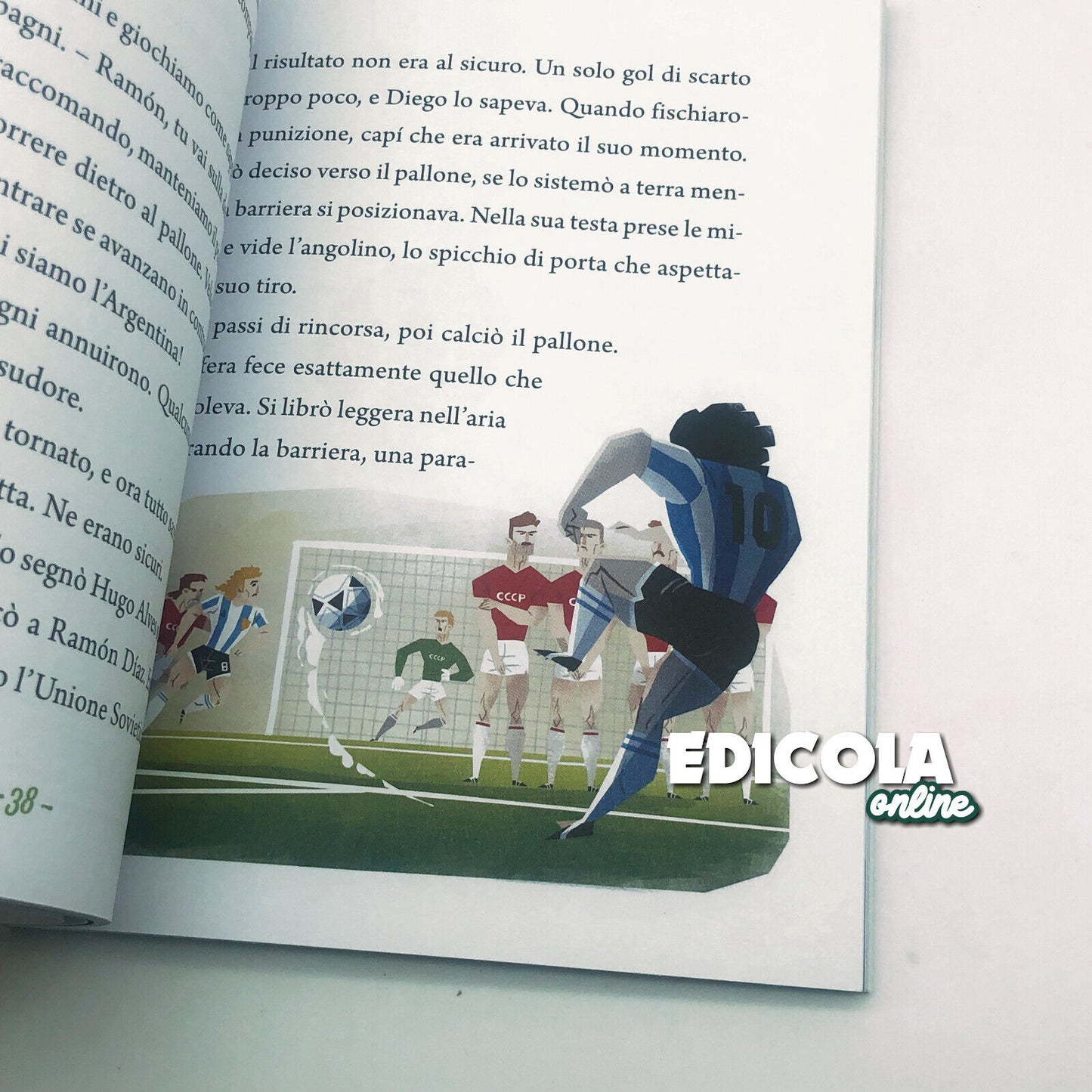 Libro Grandissimi Maradona El pibe de Oro - Diego Armando Gazzetto dello Sport
