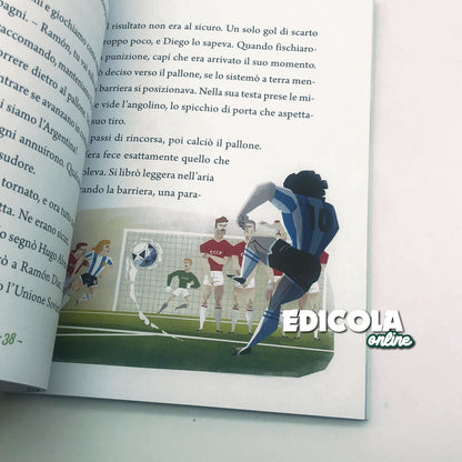 Libro Grandissimi Maradona El pibe de Oro - Diego Armando Gazzetto dello Sport