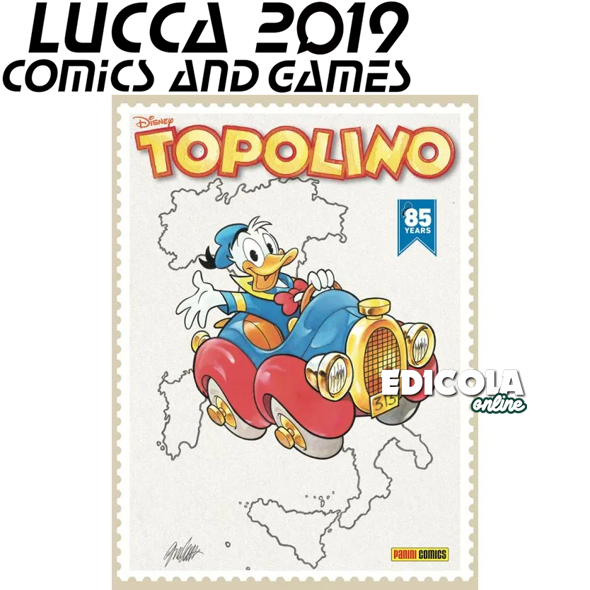 Fumetto di TOPOLINO Variant Cover 3336 3337 Libretto Originale Lucca Comics 2019