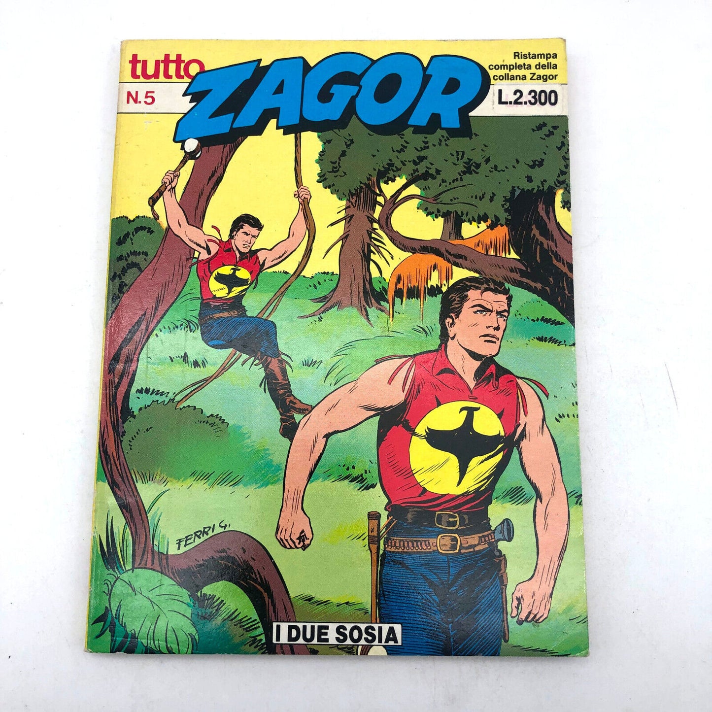 Fumetti Tutto ZAGOR Ristampa completa della Raccolta numero n. 1 Speciale Lotto