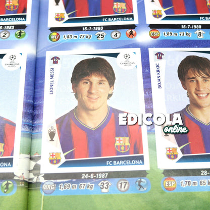 Album Completo di Figurine Calciatori Panini CHAMPIONS LEAGUE 2009-10 Uefa 2010