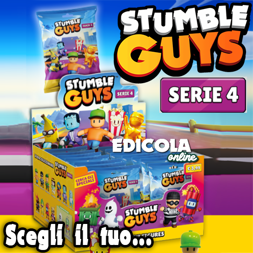 Wählen Sie Charaktere STUMBLE GUYS Minifiguren Serie 4 3D-Actionfigurensammlung