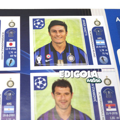 Komplettes Album mit Panini-Fußballspieleraufklebern CHAMPIONS LEAGUE 2011-12 UEFA 2012