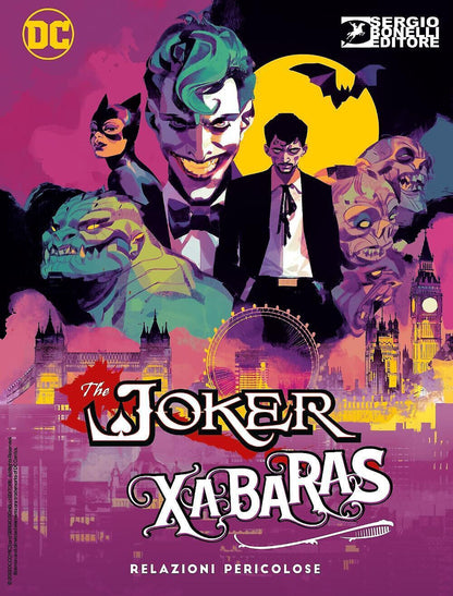 Komplette Saga 8x DYLAN DOG und BATMAN Comics Nummer 0 1 2 3 + Variante Cover Joker