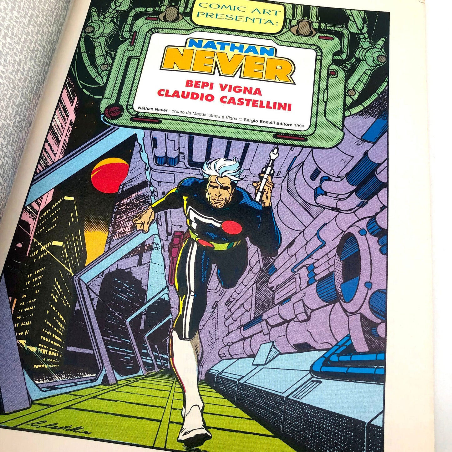 Comics NATHAN JAMAIS Géant Spécial Rare Meilleur Comics Art n. 24 Première édition