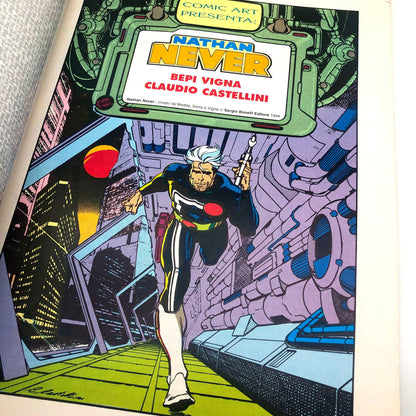 Comics NATHAN JAMAIS Géant Spécial Rare Meilleur Comics Art n. 24 Première édition