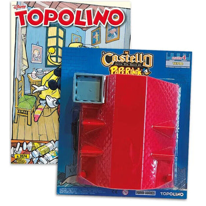 CHÂTEAU Complet avec PAPERINIK avec Mickey Mouse Donald Duck Comics