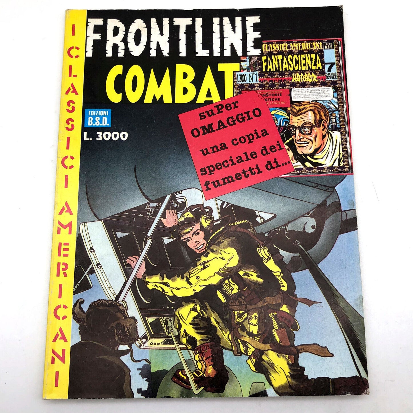 Fumetto I CLASSICI AMERICANI Guerra FRONTLINE COMBAT in Italiano Raro anni 50