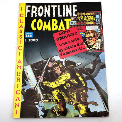 Fumetto I CLASSICI AMERICANI Guerra FRONTLINE COMBAT in Italiano Raro anni 50