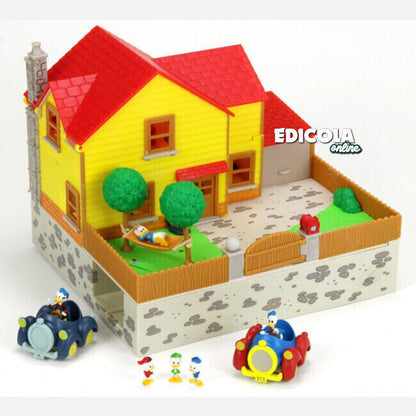 Set Completo 6/6 : LA CASA DI ZIO PAPERINO con Fumetti di Topolino e Paperinik