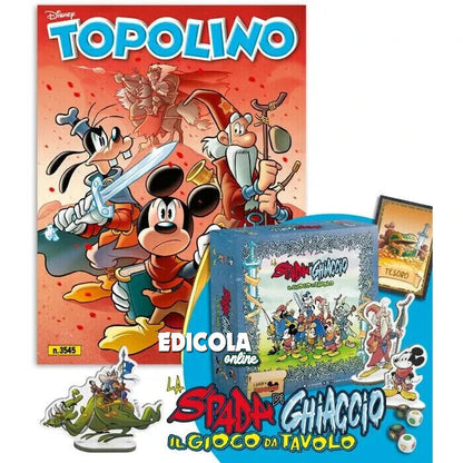 Brettspiel MICKEY MOUSE und das Schwert des Eises Sealed Complete