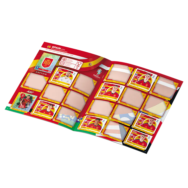 Album e/o Bustine di Figurine EURO 2024 Germany Topps Uefa 24 Official Stickers