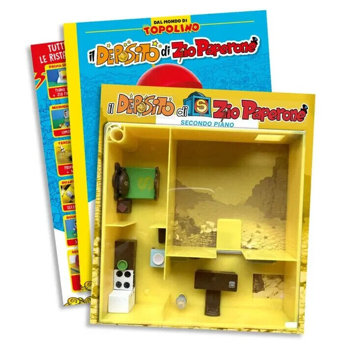 Ensemble 6 Collection Mickey Mouse UNCLE Scrooge's Warehouse Gadgets Disney complets