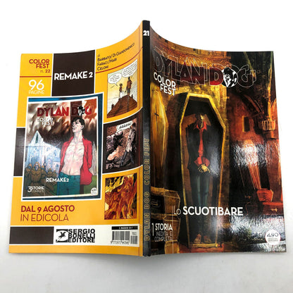 Fumetto di DYLAN DOG COLOR FEST 21 Originale Prima 1 Edizione Lo Scuotibare Raro