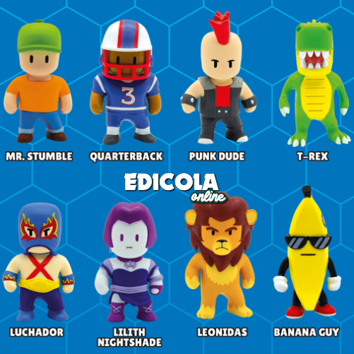 Personaggi STUMBLE GUYS Serie 1 - mini Action Figure 3D