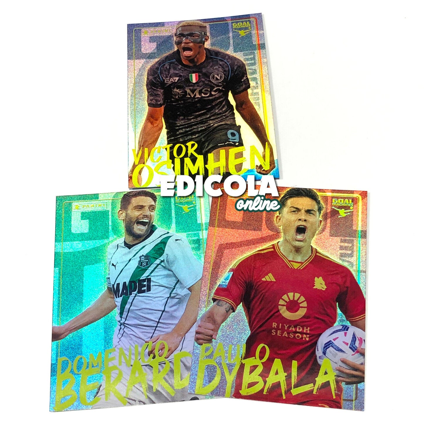 Wählen Sie Ihre GOAL MACHINES 2024 Karte – PANINI FOOTBALLERS 2023-24