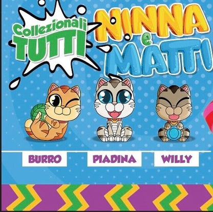Scegli il tuo Personaggi Pupazzetti NINNA e MATTI 3D Action Figure Youtube Gamer