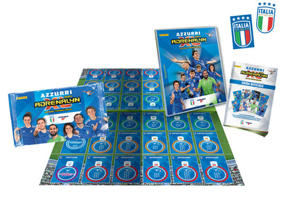 Raccoglitore e/o Bustine Adrenalyn XL AZZURRI Esselunga Calciatori Panini 2024