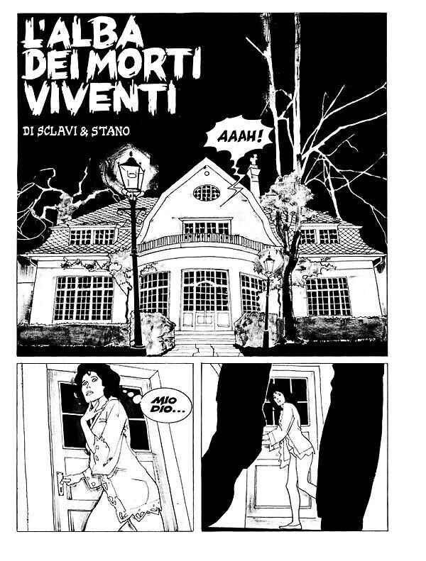 Numéro de collection de bandes dessinées DYLAN DOG n. 1 L'aube des morts-vivants (relié)