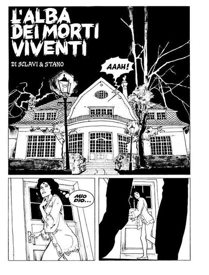 Numéro de collection de bandes dessinées DYLAN DOG n. 1 L'aube des morts-vivants (relié)