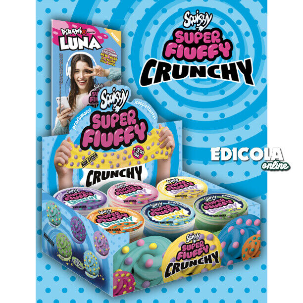 Pot de Slime Antistress SQUISHY SUPER FLUFFY CRUNCHY Parfumé Hobby