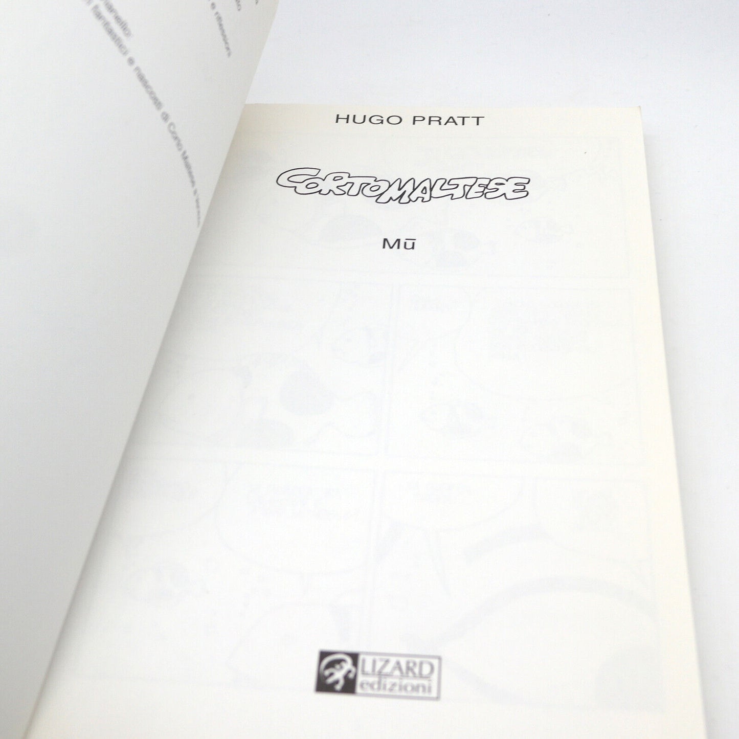 Libro Fumetti CORTO MALTESE di HUGO PRATT Tascabili Lizard Originale (Usati)